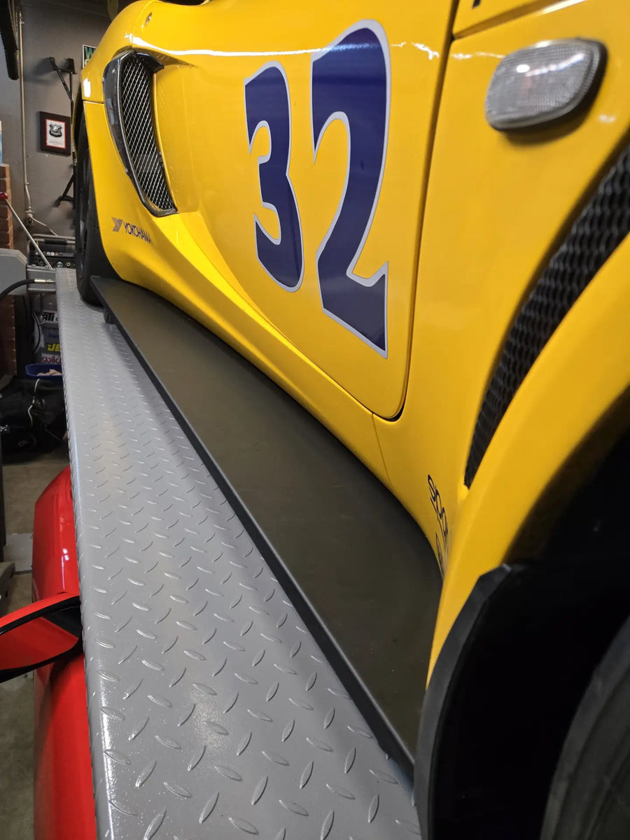 GRP Race Style Side Skirts for Elise & Exige, Aluminum or Carbon