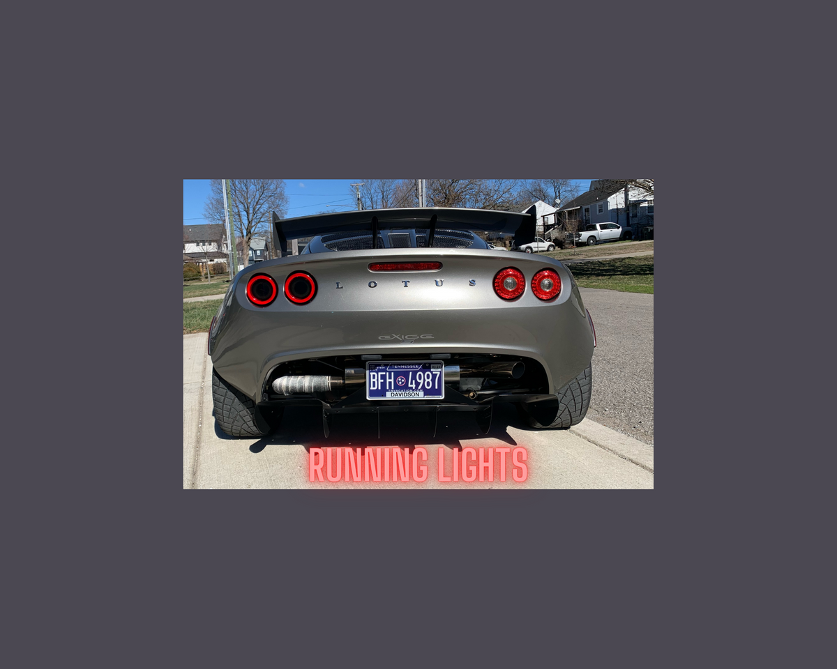 GRP V4 Tail Lights for 2001+ Elise/Exige & 02-04 Esprit - Set of GRP V4 Tail Lights for 2001+ Elise/Exige & 02-04 Esprit - Set of