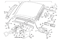 GRP Elise/Exige Hardtop Bracket Kit
