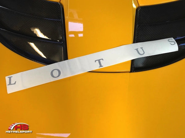 Lotus Excel Rear Badges “LOTUS” Rear Decal (OE) – GregsRaceParts.com
