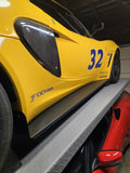 GRP Race Style Side Skirts for Elise & Exige, Aluminum or Carbon Fiber