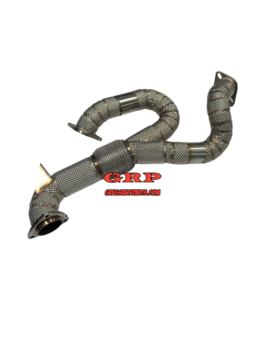 GRP Stainless Steel Shorty Race Headers & Performance Mid-Pipes for Em ...
