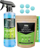 WASH&WHIPS Pit Stop Glass Cleaner / All Surface Cleaner Refill Tablets (Makes 5 Gallons)