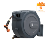 Retractable Garden Hose Reel-5/8in-90ft