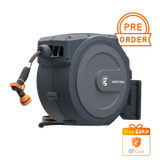 Retractable Garden Hose Reel 62ft-155ft