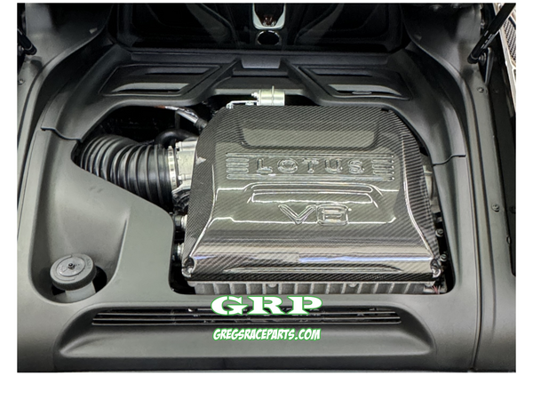 GRP Carbon Fiber SuperCharger Cover For Lotus Emira
