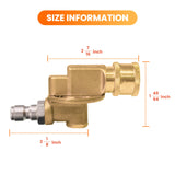 Pressure Washer Pivoting Coupler