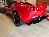 Difflow Rear Diffusers for Elise/Exige 5 Element Rounded