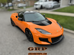 GRP Evora 400/GT Front Splitters.  Carbon Fiber or Aluminum