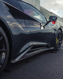 AP Carbon Fiber Side Skirts for Emira