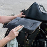 WASH&WHIPS MotoPro Motorcycle Detailing Kit - Bug Remover, Leather Care, Ceramic Spray