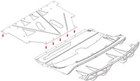 Rear Undertray Bolts (OE)