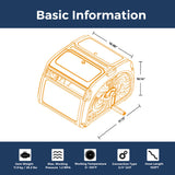 Garden Hose Reel Box-Heavy Duty