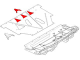 Undertray NACA Ducts (OE)