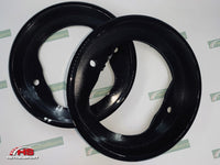 Black Tail Light Bezels (OE)