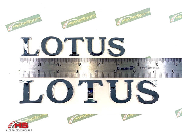 Lotus Excel Rear Badges Hethelsport Badges, Decals, & Emblems – GregsRaceParts.com