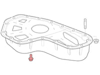Baffled Oil Pan components (OE)