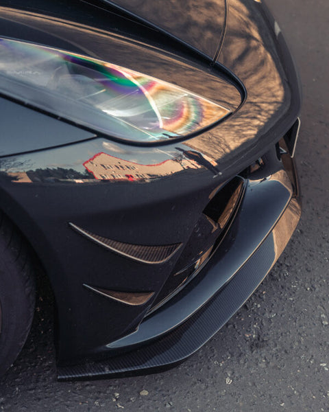 AP Carbon Fiber Front Splitter for Emira
