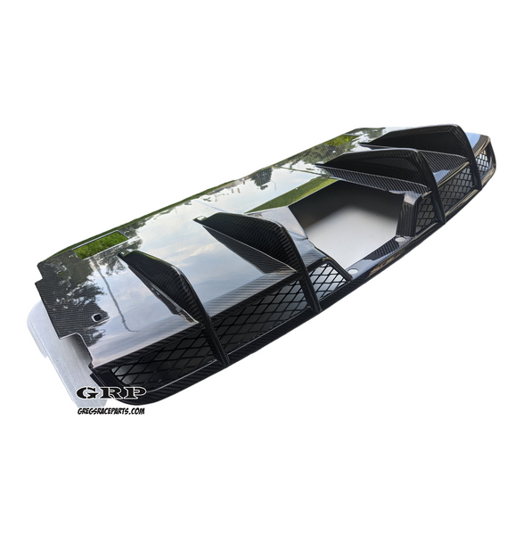 Carbon Fiber Rear Diffuser For S1 Evora – GregsRaceParts.com