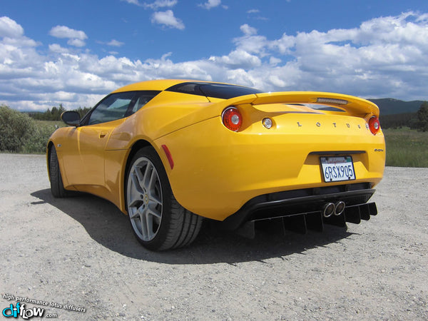 Difflow 7 Element Railer Rear Diffuser for Evora – GregsRaceParts.com
