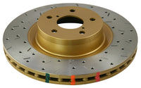 DBA 4000 Series One Piece Drilled/Slotted Brake Rotors for Elise, Exige &211