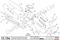 GRP Carbon Fiber Shifter Top Trim Bezel for Latest Elise/Exige Shift Assembly