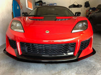 GRP Evora 400/GT Front Splitters.  Carbon Fiber or Aluminum