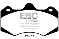 EBC OrangeStuff Brake Pads for Evora 400/410/430/GT  ---  Race Pads