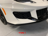 GRP Evora 400/GT Front Splitters.  Carbon Fiber or Aluminum