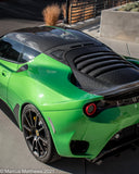 Side Intake Scoops for Evora - Small/Short Version - Carbon Fiber or Glossy Black