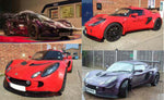 Reverie High-Downforce Carbon Front Spoiler/Splitter for Lotus Exige S2 - UNCUT Wide Version