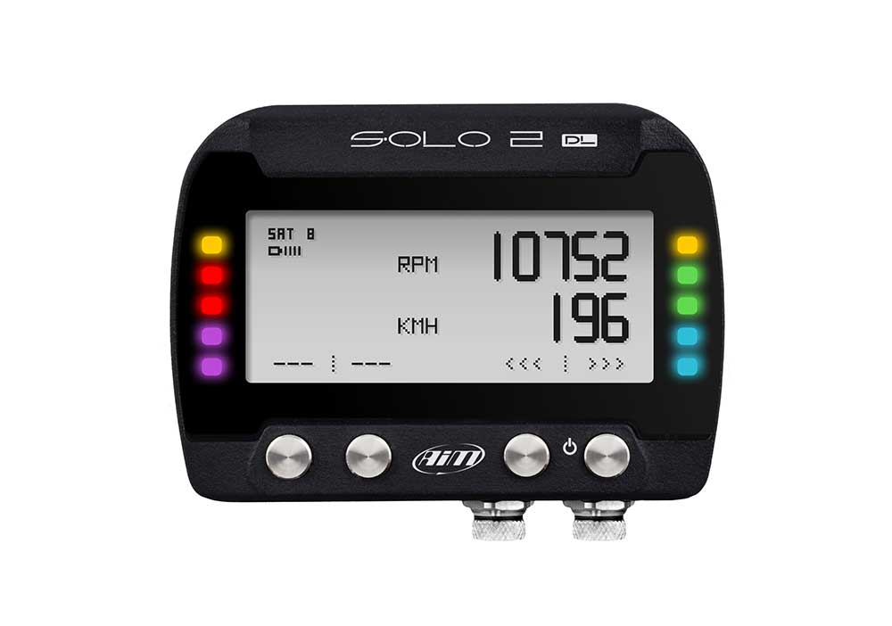 AiM Solo 2 DL GPS + ECU Offroad Lap Timer Logger | AimShop.com