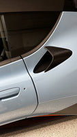 Side Intake Scoops for Evora - Small/Short Version - Carbon Fiber or Glossy Black