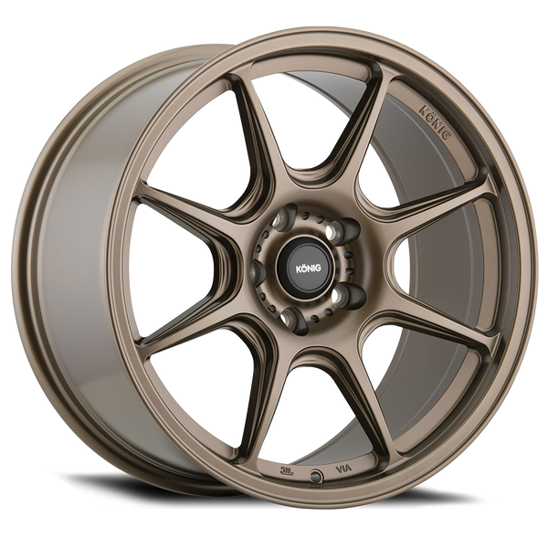 Konig Lockout Wheels for Elise/Exige Matte Bronze