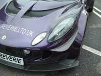 Reverie Carbon Fibre Front Canards for Lotus Elise/Exige S2 - Pair, Pre-2010 Lacquered Version